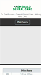 Mobile Screenshot of emeralddentalcare.com